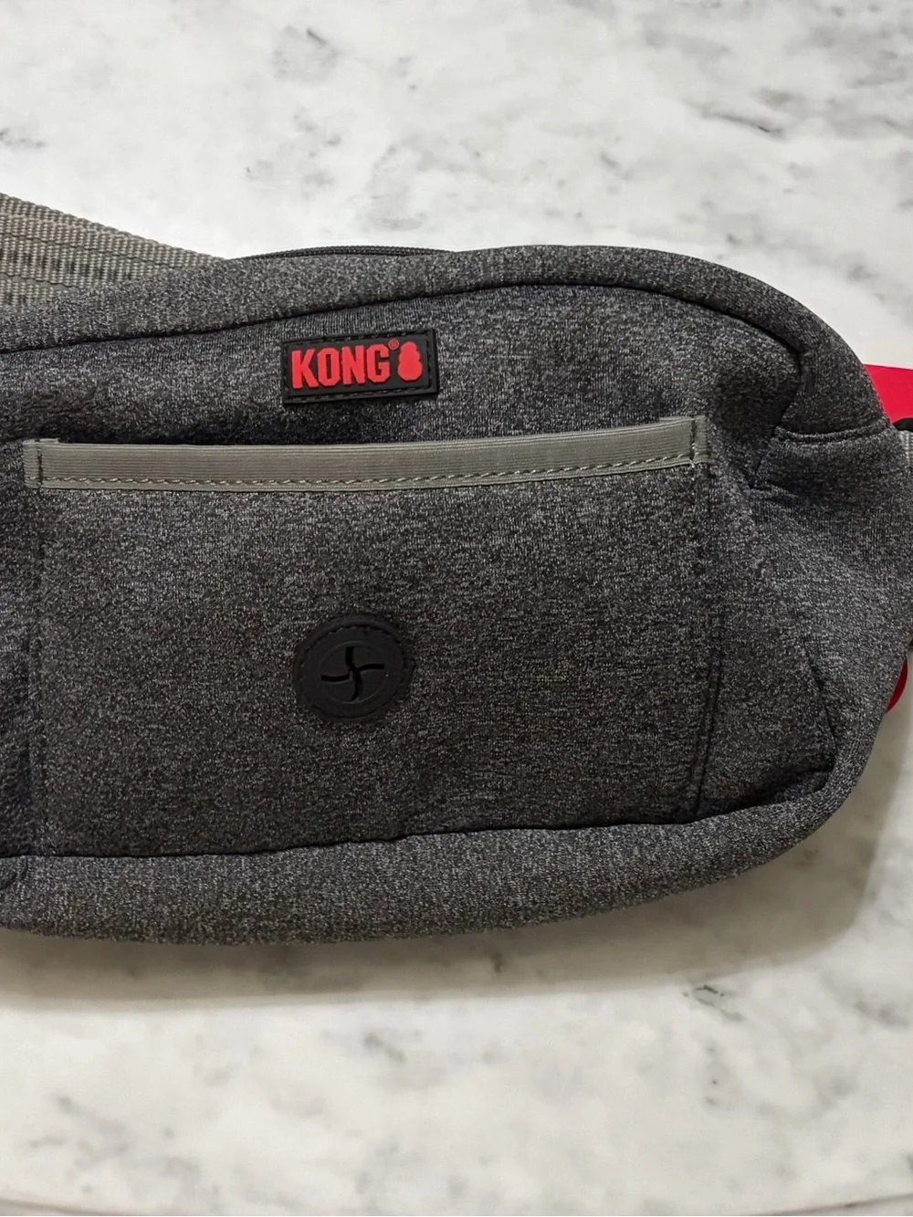 KONG nwt Gray Waist Pack - Gray Sling Bag